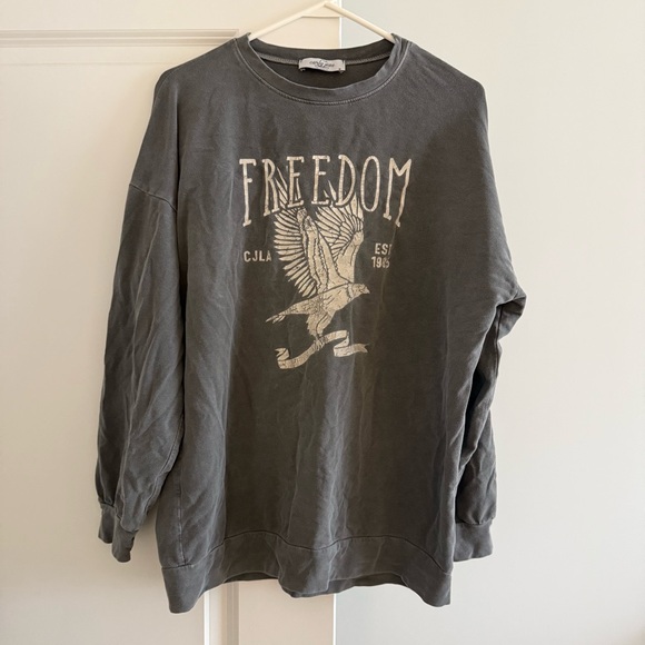 Carly Jean Los Angeles Sweaters - Carly Jean Los Angeles OG Freedom Sweatshirt